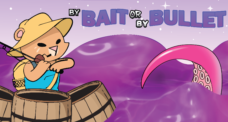 An image of the BY BAIT OR BY BULLET logo.