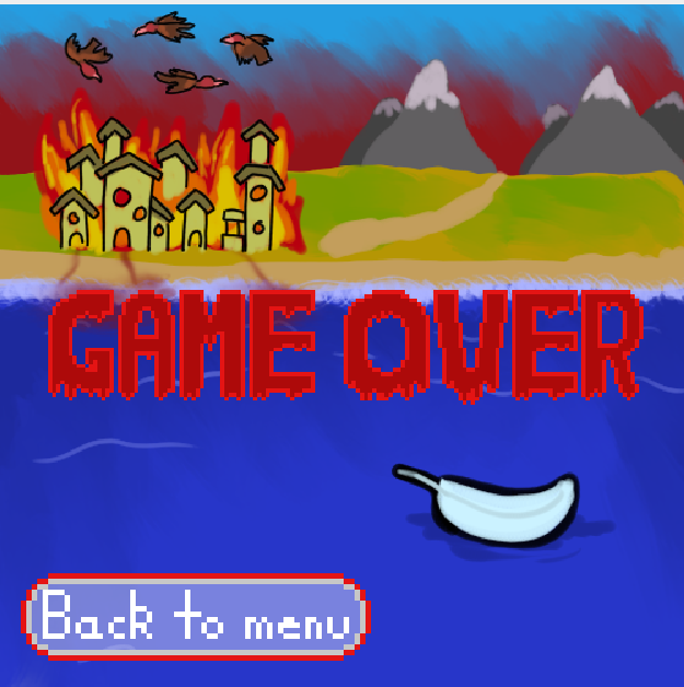 There are different Game Over screens in Chorus of Carnage depending on if you last at least 3 rounds...
                     this is the one for if you don't.