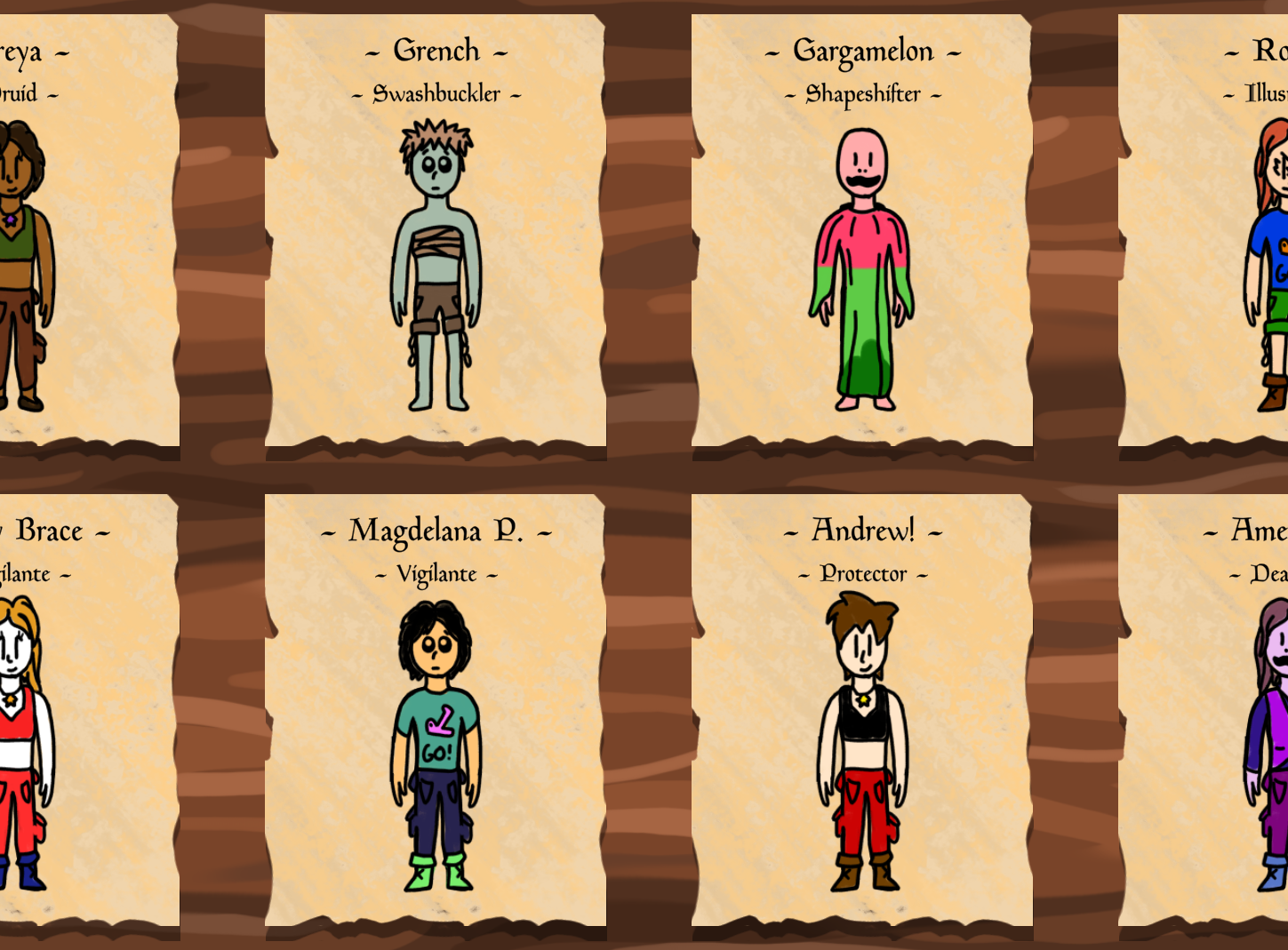 A screenshot of the project.
