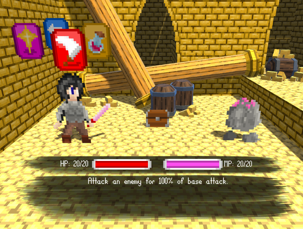 A screenshot of the project.