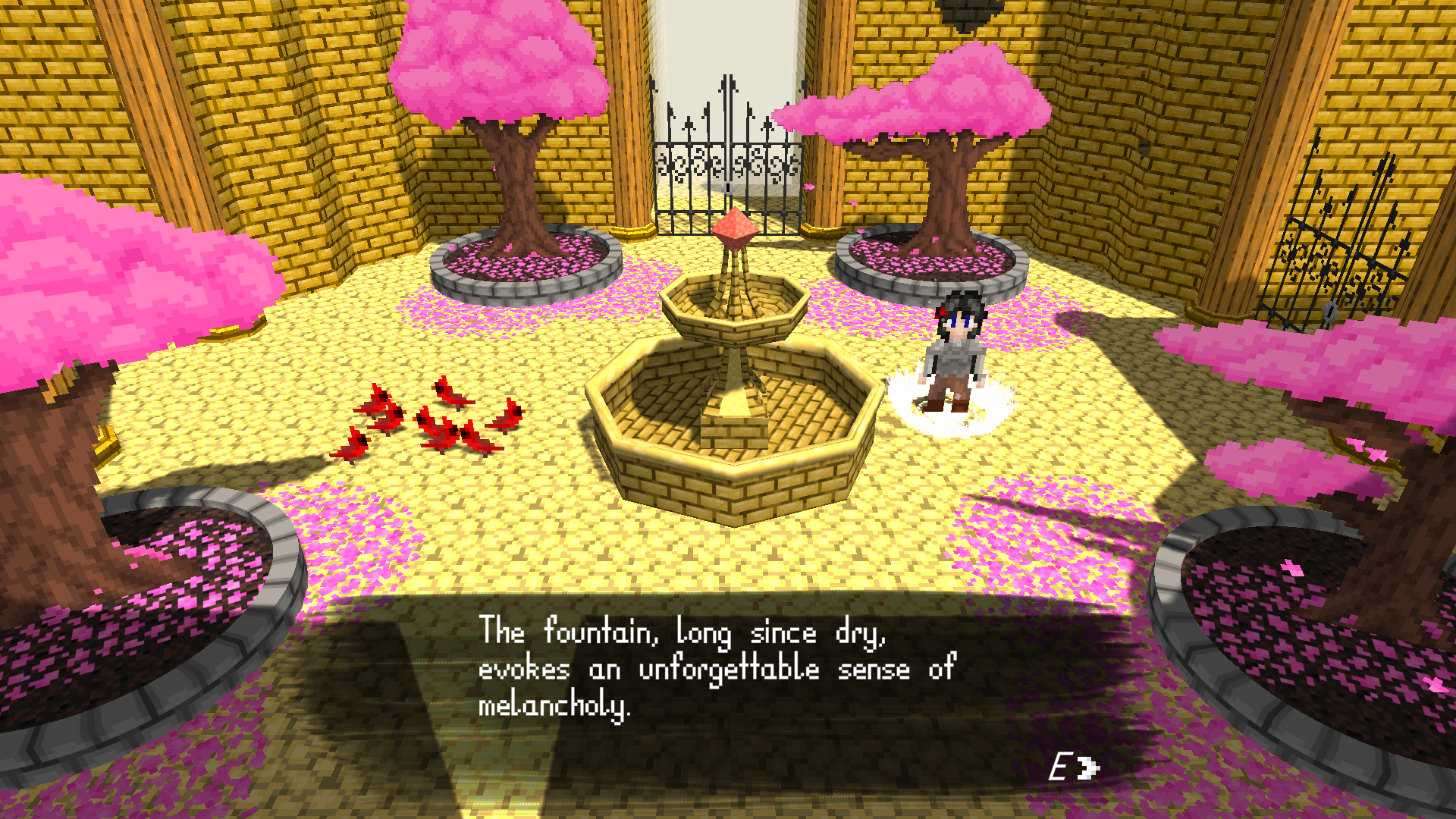 Each save point shows you the environment you saved in to help you remember.